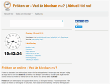 Tablet Screenshot of frokenur.com